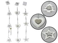 Opakowanie Zawieszka choinkowa drewniana MIX