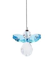 Opakowanie Zawieszka Crystal angel - Aquamarine