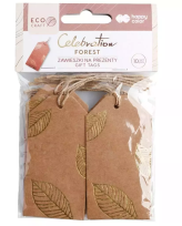 Opakowanie Zawieszka na prezenty Forest 10szt HAPPY COLOR