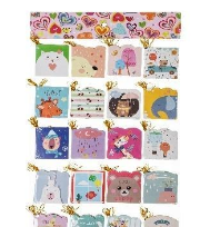 Opakowanie Zawieszka Zwierzaki 20szt ROZETTE