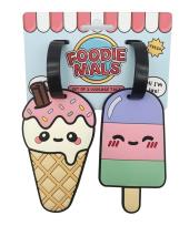 Opakowanie Zawieszki bagażowe - lody na patyku Foodiemals 2sz