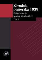 Okładka książki Zbrodnia pomorska 1939