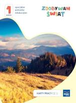 Okładka książki Zdobywam świat. Karty pracy cz.1 jesień Poziom 1