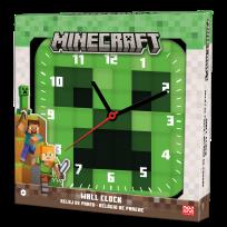 Opakowanie Zegar ścienny kwadratowy Minecraft MIN3058