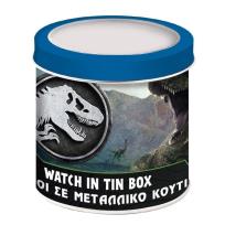 Opakowanie Zegarek analogowy w puszce Jurracis