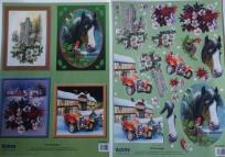 Opakowanie Zestaw 2 arkuszy A4 3D sztancowane