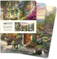 Opakowanie Zestaw 3 notatników MIDI Thomas Kinkade