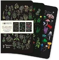 Opakowanie Zestaw 3 notatników MINI Zioła Anna Stead