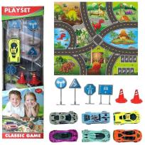 Opakowanie Zestaw aut resoraków z matą