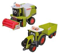 Opakowanie Zestaw Claas Mini traktor kombajn i przyczepa