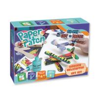 Opakowanie Zestaw decoupage Paper Patch - Helikopter drewnian