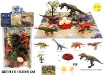 Opakowanie Zestaw dinozaurów z jajkiem i matą