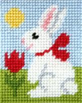 Opakowanie Zestaw do haftu Moje pierwsze wyszywanie Króliczek