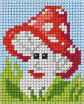 Opakowanie Zestaw do haftu Moje pierwsze wyszywanie Muchomorek