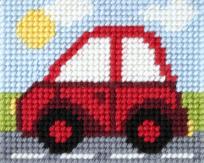 Opakowanie Zestaw do haftu Moje pierwsze wyszywanie Samochód