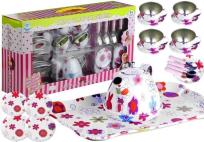 Opakowanie Zestaw do herbaty metalowy 18el