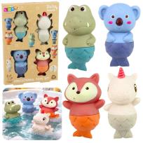 Opakowanie Zestaw do kąpieli Syrenki gumowe 4szt.