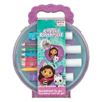 Opakowanie Zestaw do Kolorowania z Naklejkami w Walizce 14el