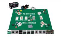 Opakowanie Zestaw do pokera 200 żetonów z matą i kartami