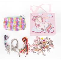 Opakowanie Zestaw do robienia bransoletek Jednorożec 170el