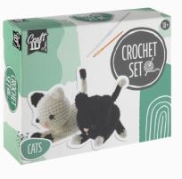 Opakowanie Zestaw do szydełkowania Koty