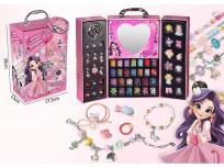 Opakowanie Zestaw do tworzenia bransoletek z kuferkiem