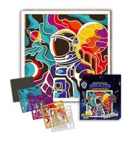 Opakowanie Zestaw do tworzenia obrazów z drewna - Kosmos