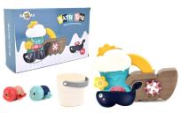 Opakowanie Zestaw do wanny - wieloryb do kąpieli