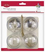 Opakowanie Zestaw do złożenia bombka akrylowa 70mm