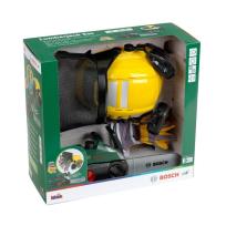 Opakowanie Zestaw drwala z piłą łańcuchową, przyłbicą...