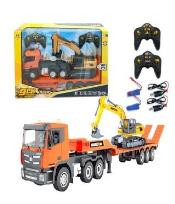 Opakowanie Zestaw dwóch pojazdów budowlanych RC