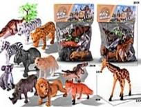 Opakowanie Zestaw dzikich zwierząt 6szt