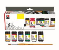 Opakowanie Zestaw farb do tkanin Textil starter 6x15ml