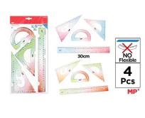 Opakowanie Zestaw geometryczny 4 elementy 30cm