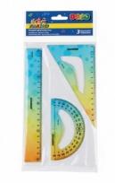 Opakowanie Zestaw geometryczny tęczowy