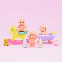 Opakowanie Zestaw gumek-puzzli iwako Baby room