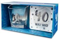 Opakowanie Zestaw Holo - 40, masz moc! szklanka+podstawka