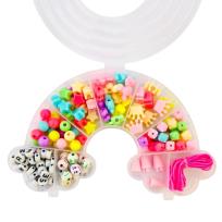 Opakowanie Zestaw koralioków DIY. Tęcza