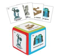 Opakowanie Zestaw kostka edukacyjna z kieszeniami + 52 karty