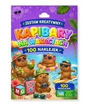 Opakowanie Zestaw kreatywny z naklejkami - Kapibary