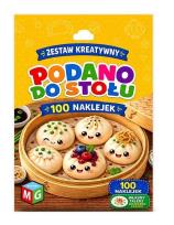 Opakowanie Zestaw kreatywny z naklejkami - Podano do stołu
