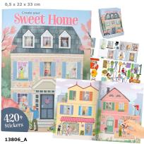 Opakowanie Zestaw kreatywny z naklejkami Sweet Home 13806A