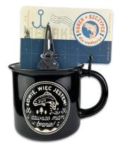 Opakowanie Zestaw Kubek + szczypce wędkarza