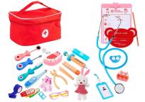 Opakowanie Zestaw lekarski ze stetoskopem 38el w apteczce