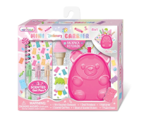 Opakowanie Zestaw miniaturek z mini-plecaczkiem Miś