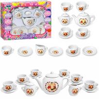 Opakowanie Zestaw naczyń do herbaty porcelana 16el