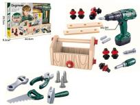 Opakowanie Zestaw narzędzi + wkrętarka 44,4x8,3x29,7cm