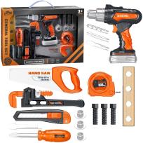 Opakowanie Zestaw narzędzi z wiertarką 17el