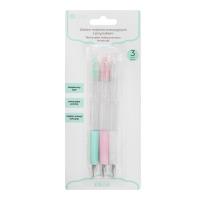 Opakowanie Zestaw nożyków precyzyjnych z przyciskiem 3szt.