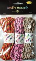 Opakowanie Zestaw paracord 2,8mb 3 kolory